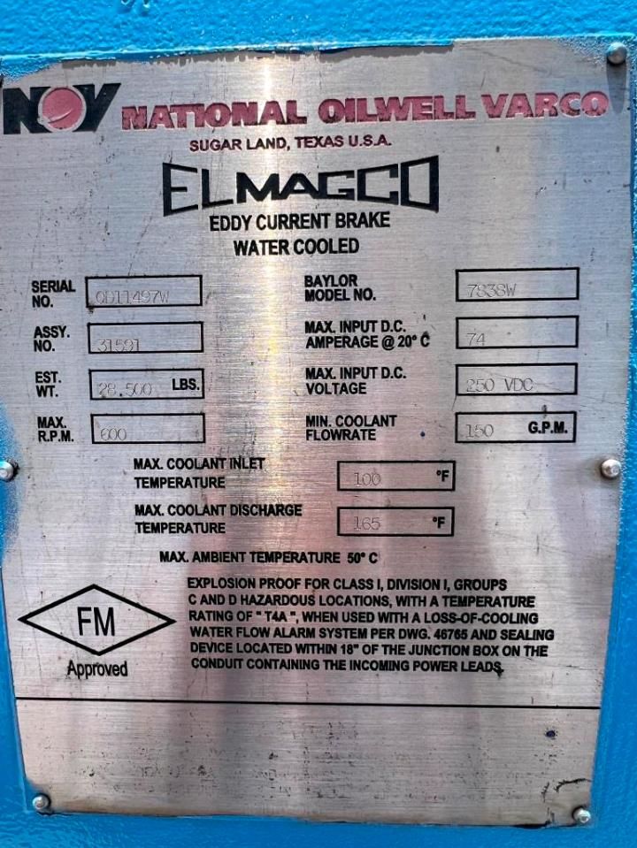 Placa Elmagco Auxiliary Brake